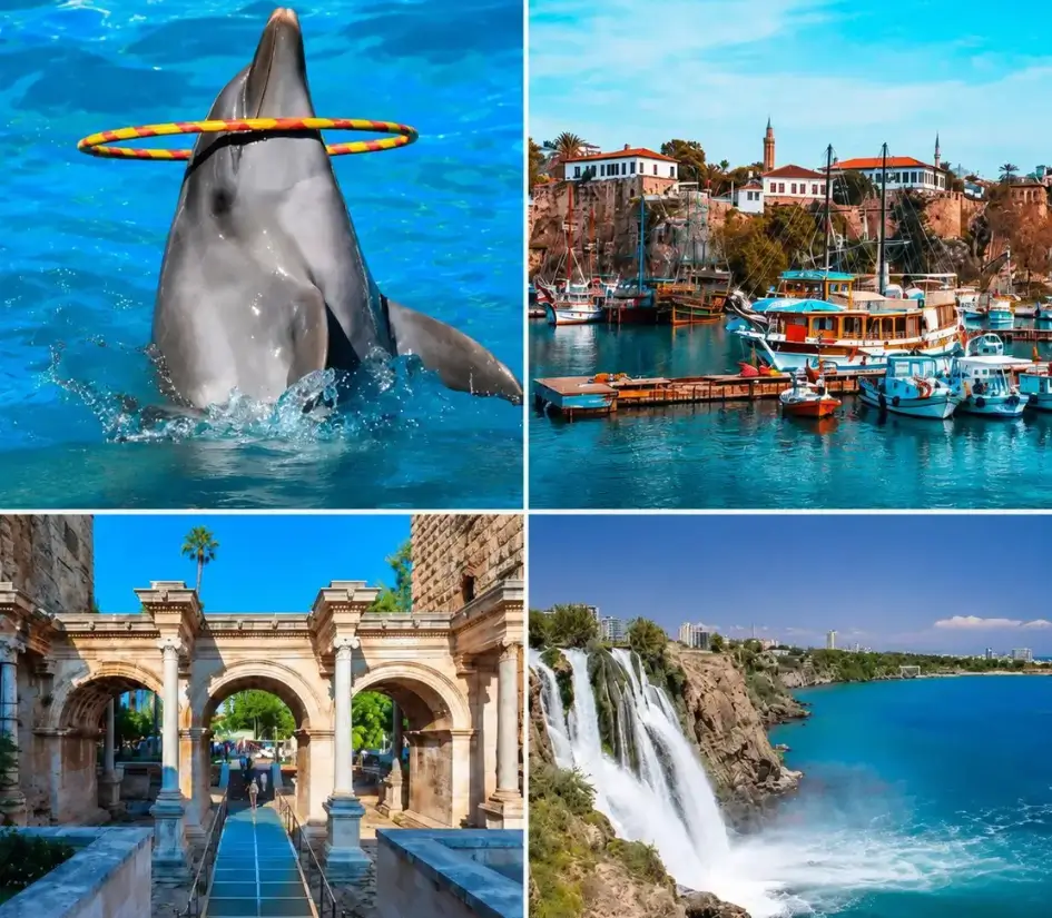 Antalya City Tour z pokazem delfinów